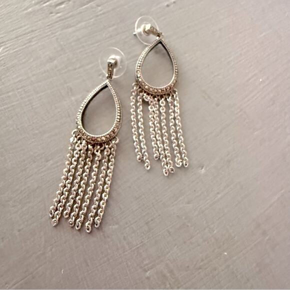 Judith Jack 925 Sterling Silver Earrings - Picture 7 of 10